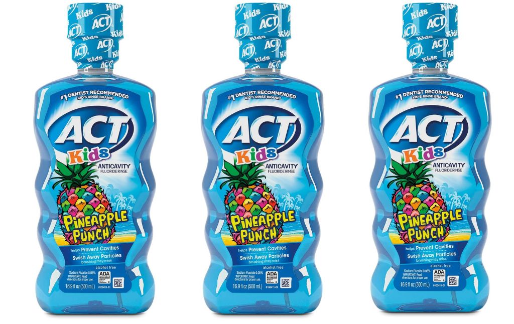 act kids mouthwash