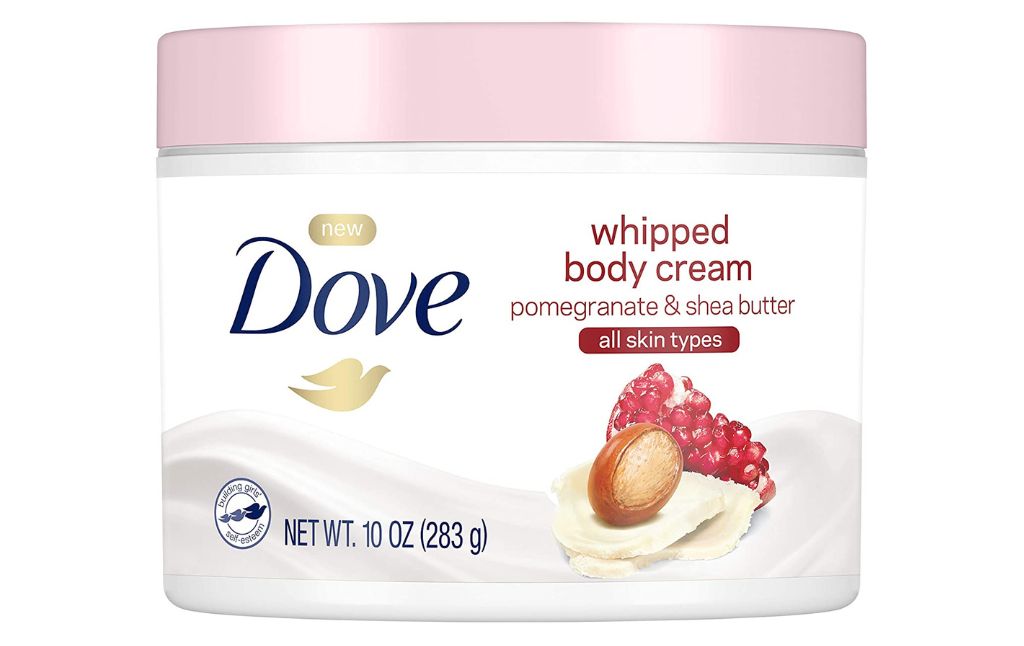 dove whipped body cream