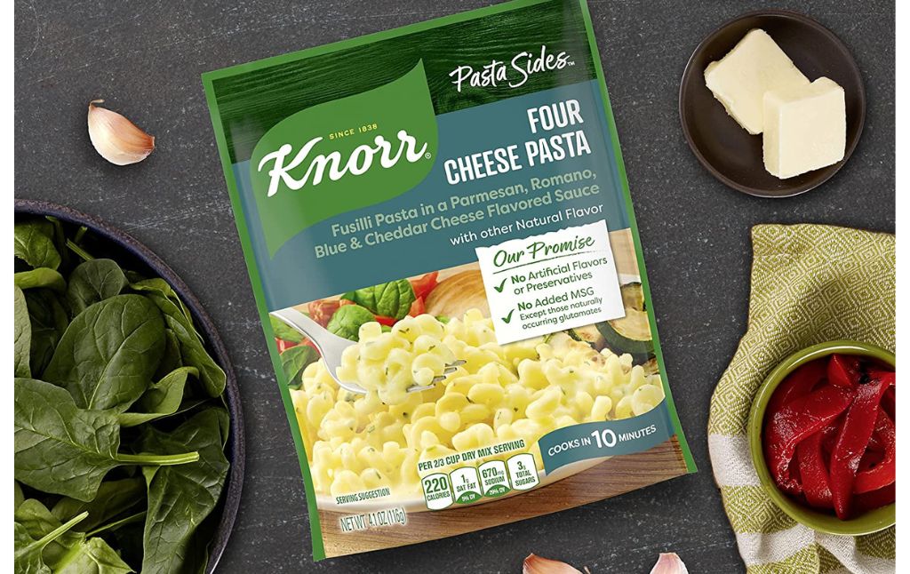 knorr four cheese pasta