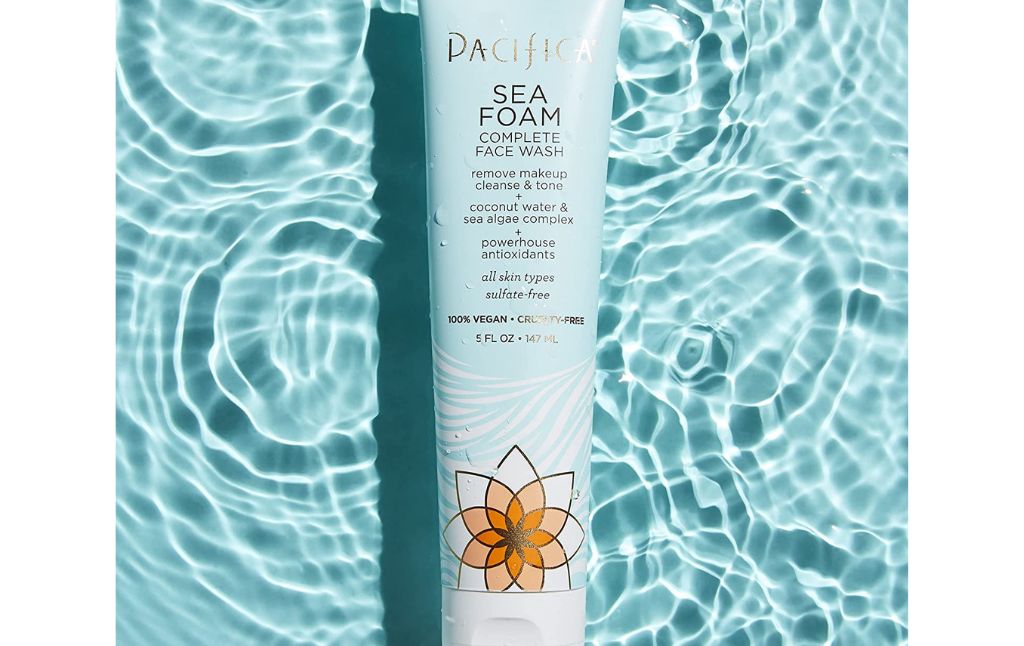 pacifica sea foam face wash