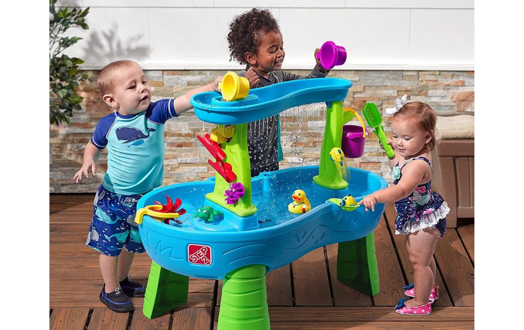 water splash table