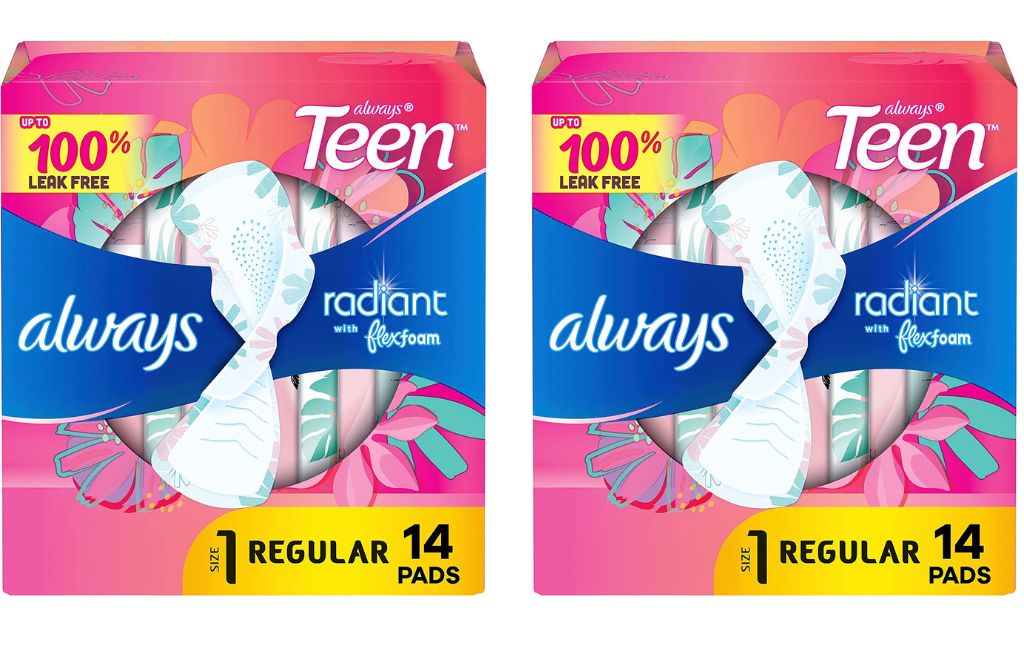 always teen pads