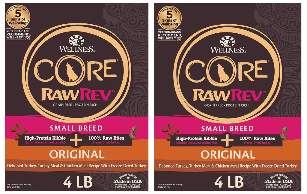 core raw rev dog food