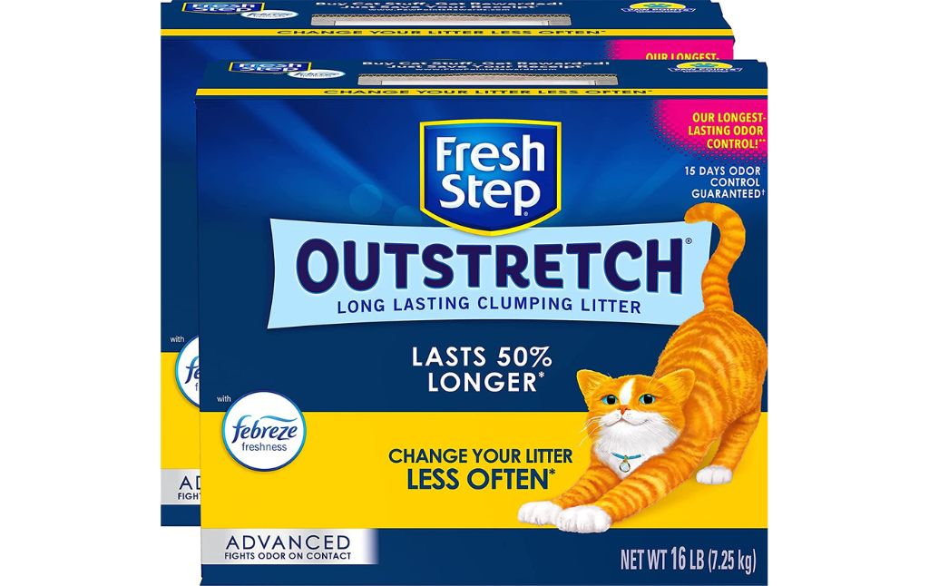 fresh step outstretch cat litter