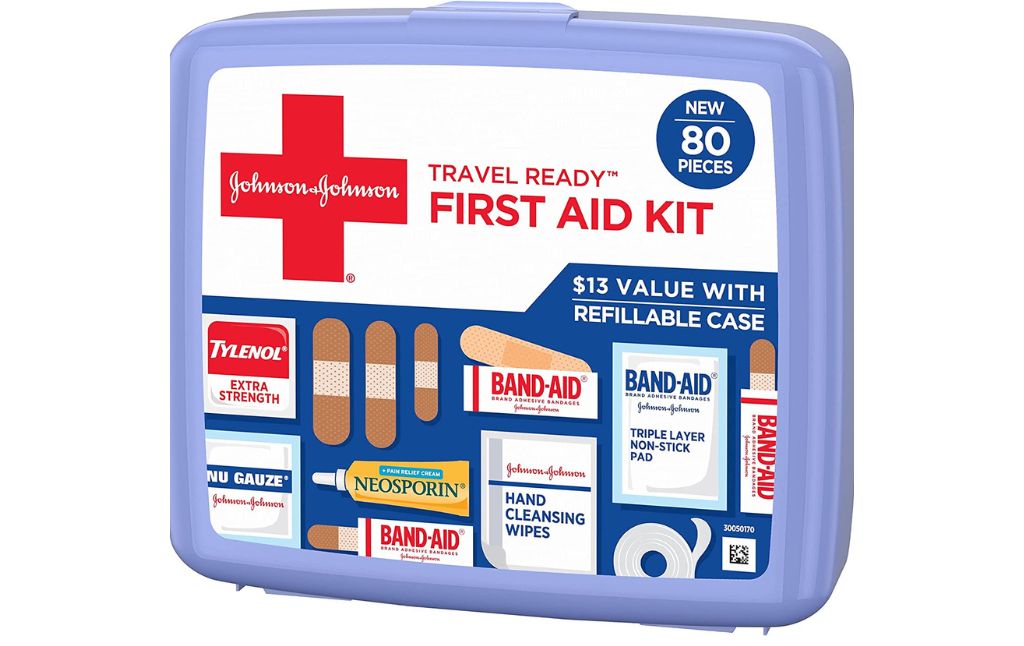 johnson johnson travel first aid kit