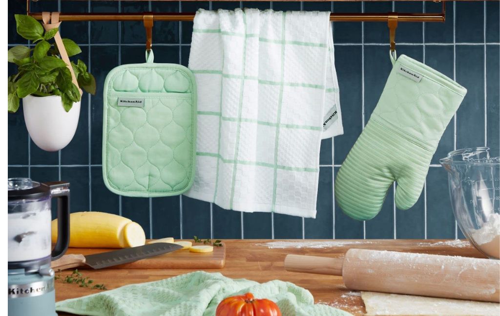 kitchenaid towel potholder set