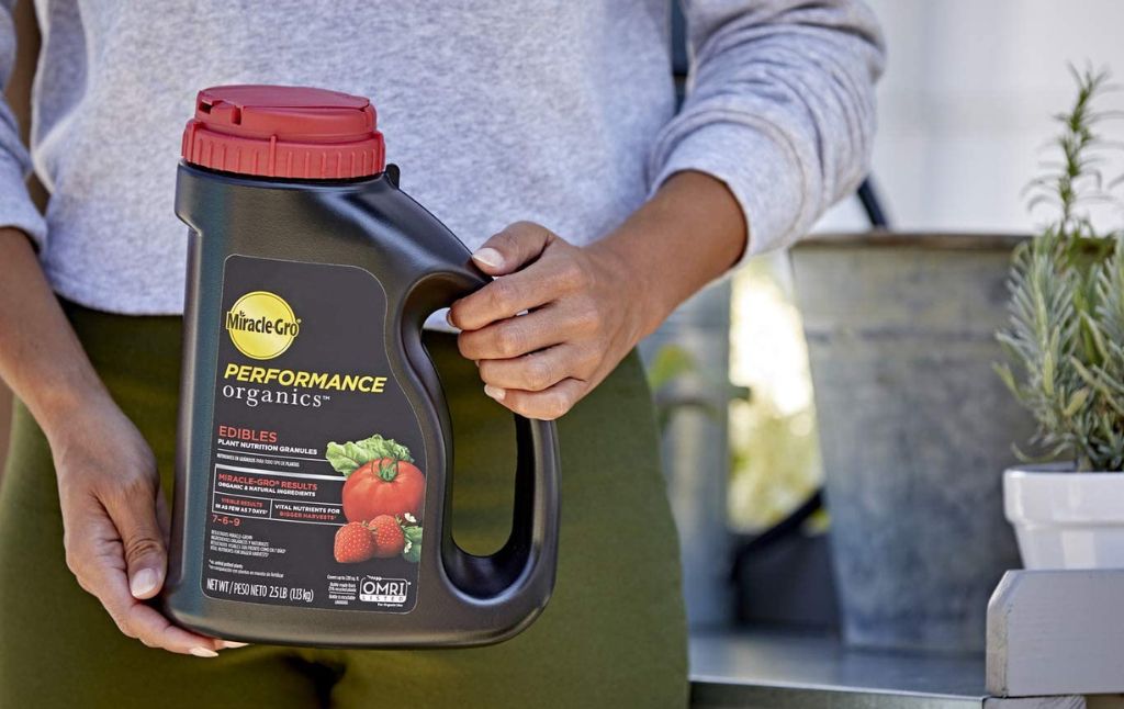 miracle gro performance organics