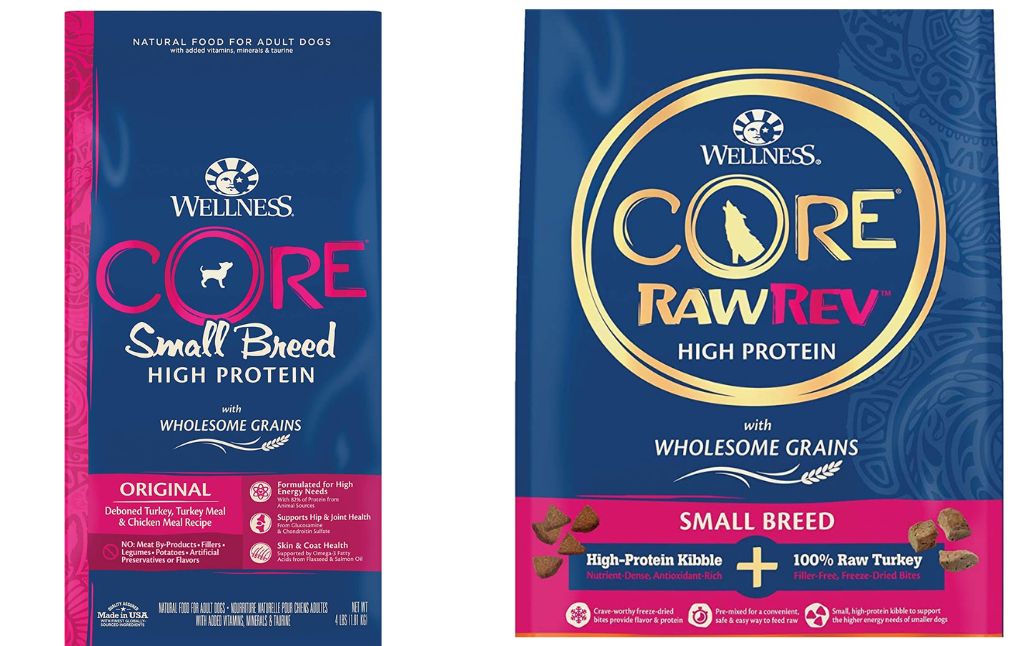 wellness core small breed dog food