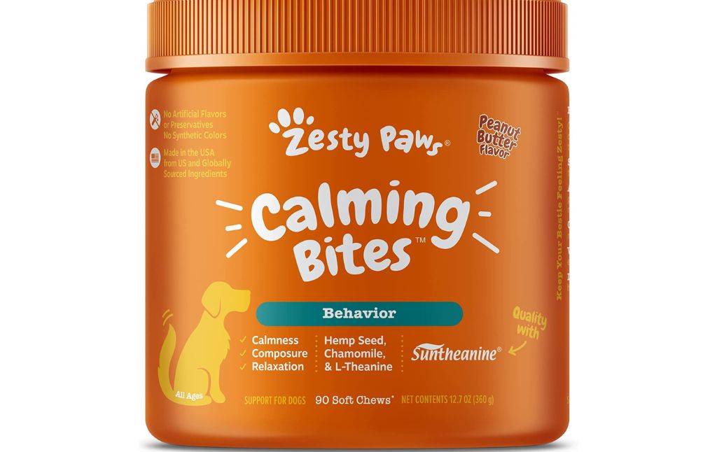 zesty paws calming bites