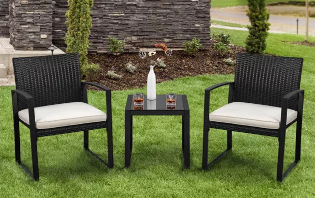 3 piece outdoor set