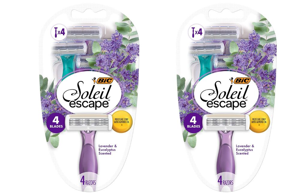 bic soleil escape razors