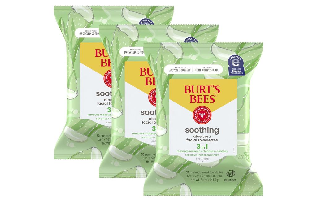 burts bees facial wipes