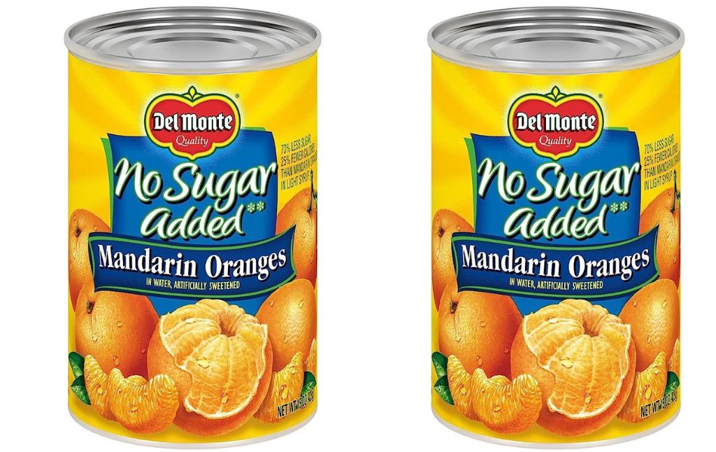 del monte mandarin oranges