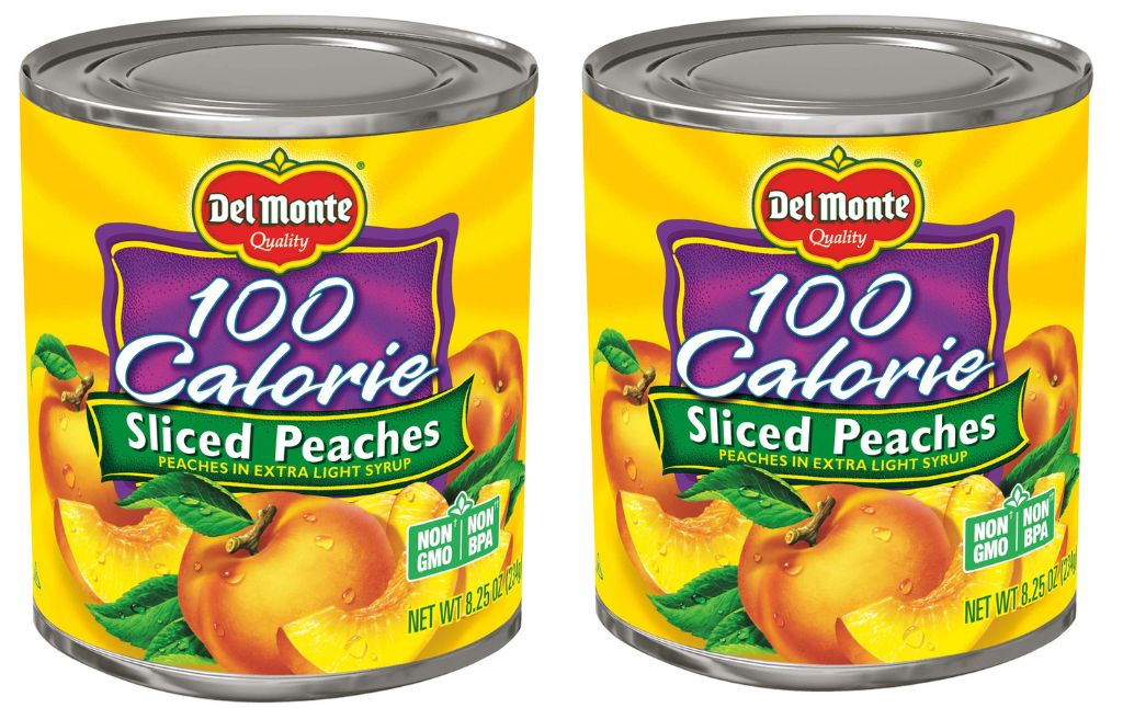 del monte sliced peaches