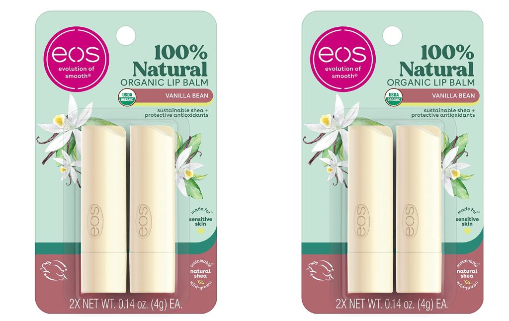 eos organic lip balm