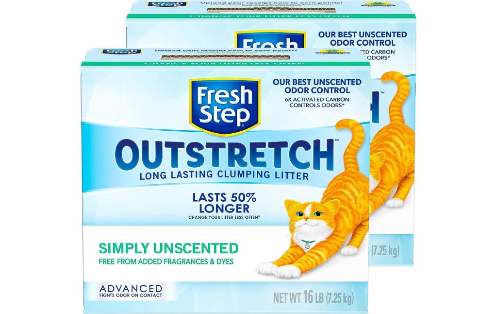 fresh step outstretch cat litter