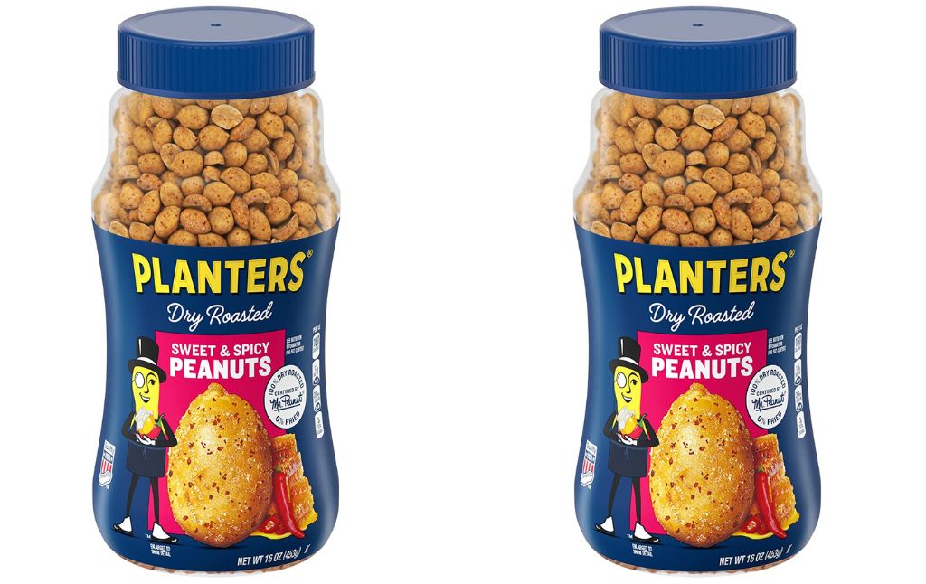 planters sweet spicy peanuts