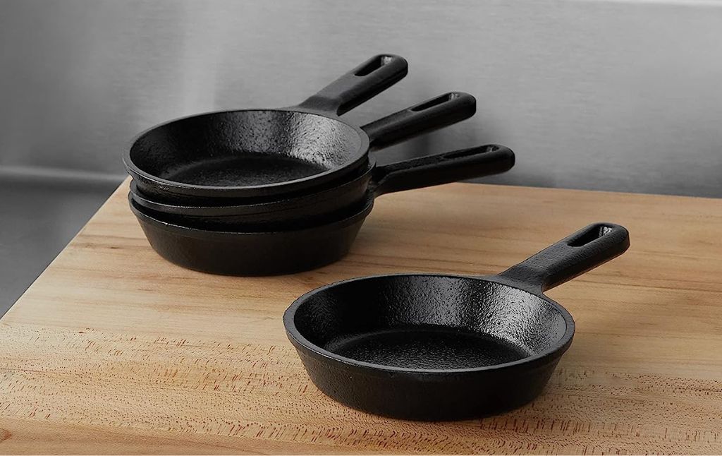 4 pack mini skillets