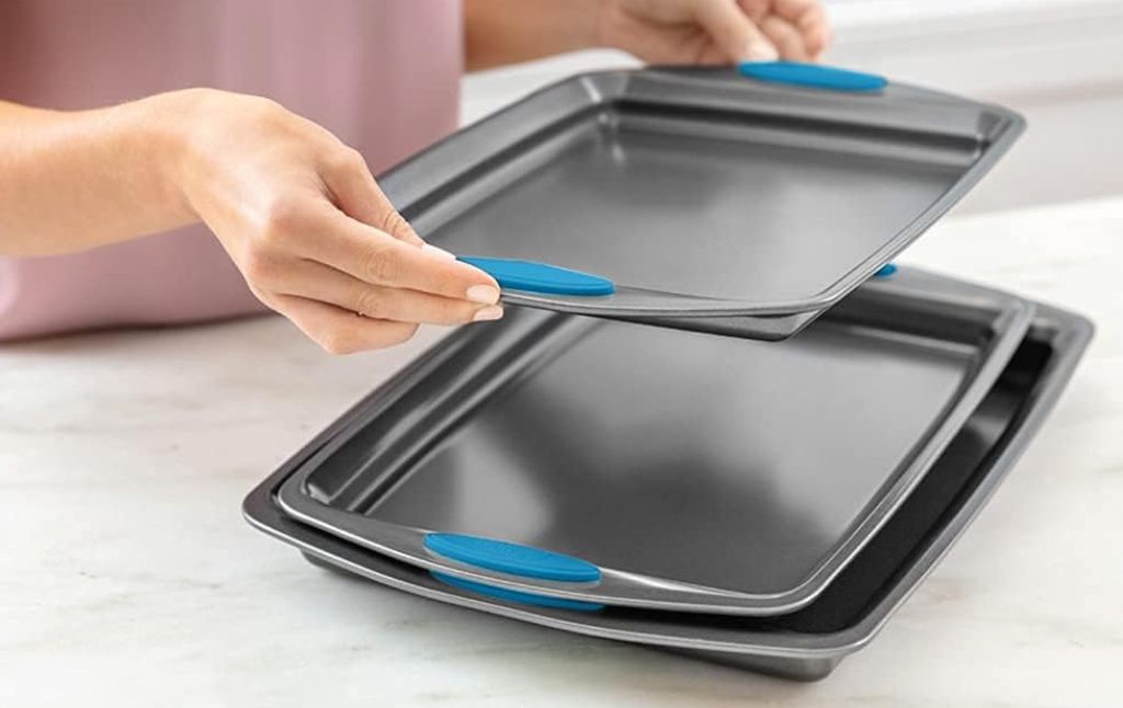 gorilla grip non stick jelly roll baking pans