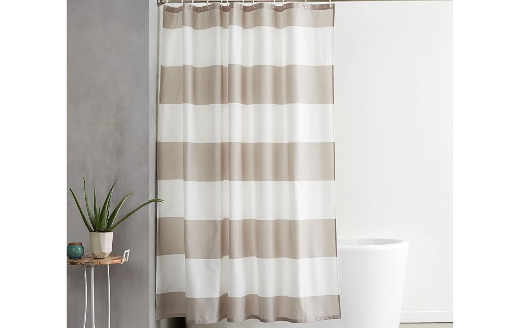 amazon basics shower curtain