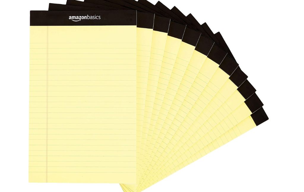 amazonbasics legal pad