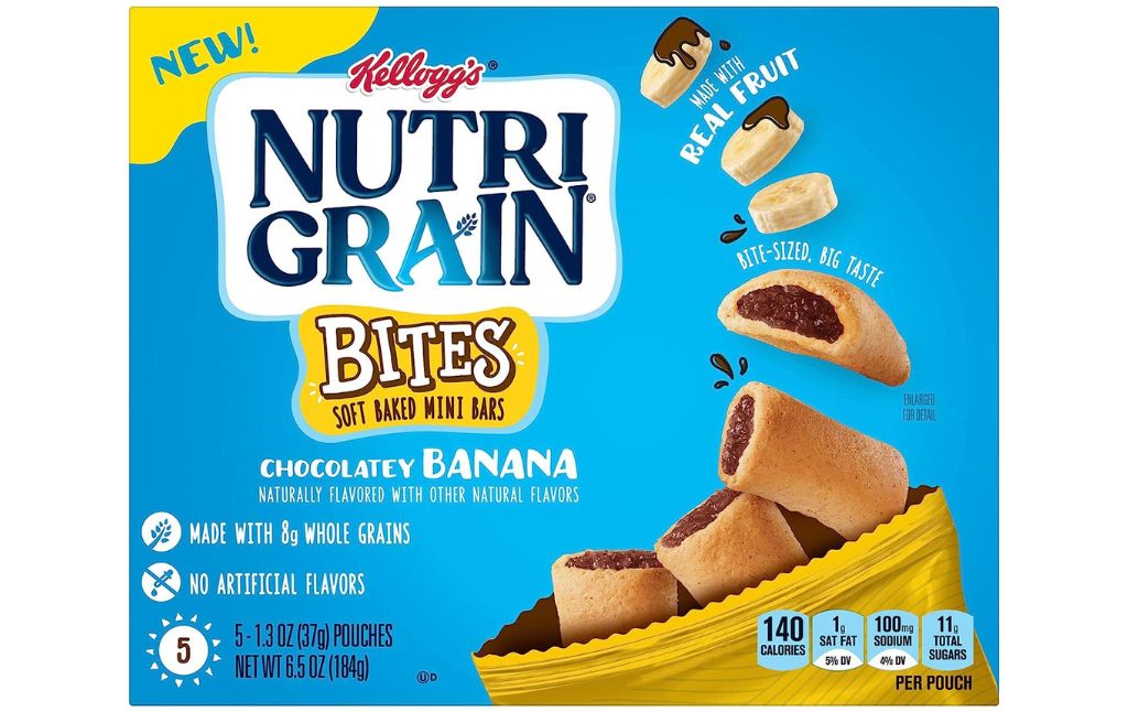 kelloggs nutri grain bites