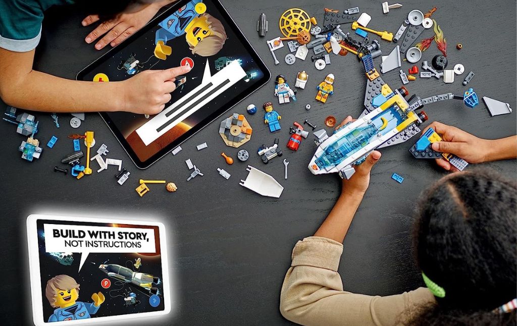 lego interactive building kit