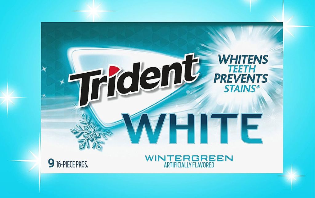 trident white wintergreen gum