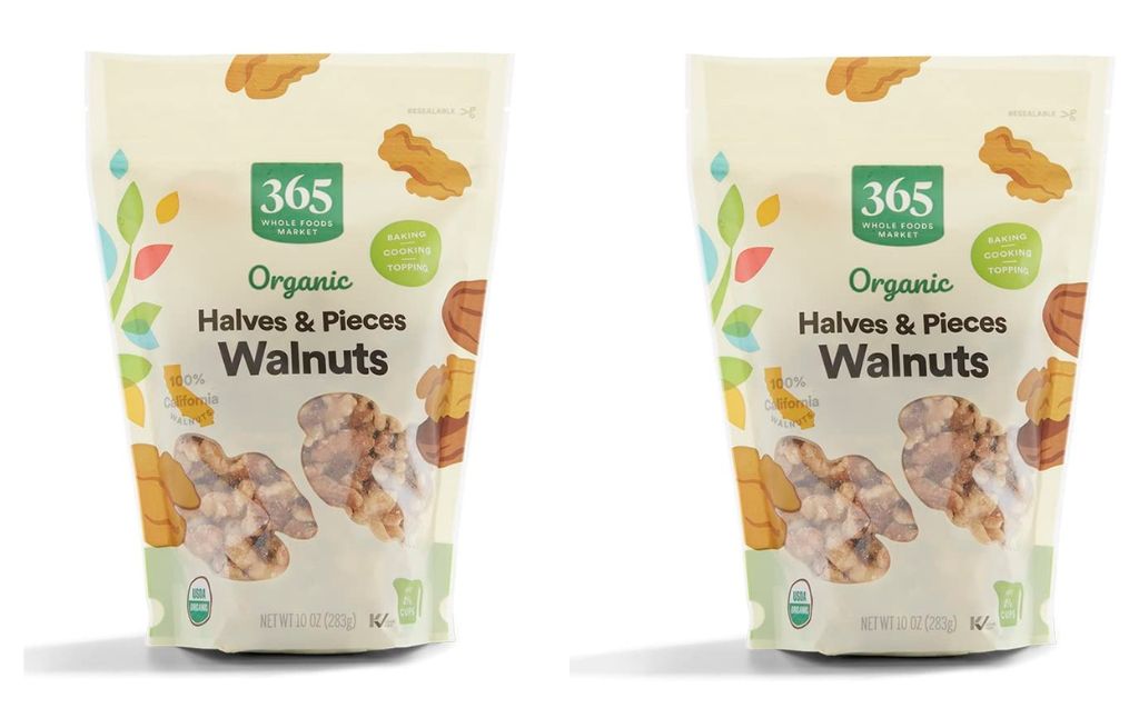 365 whole foods halves pieces walnuts