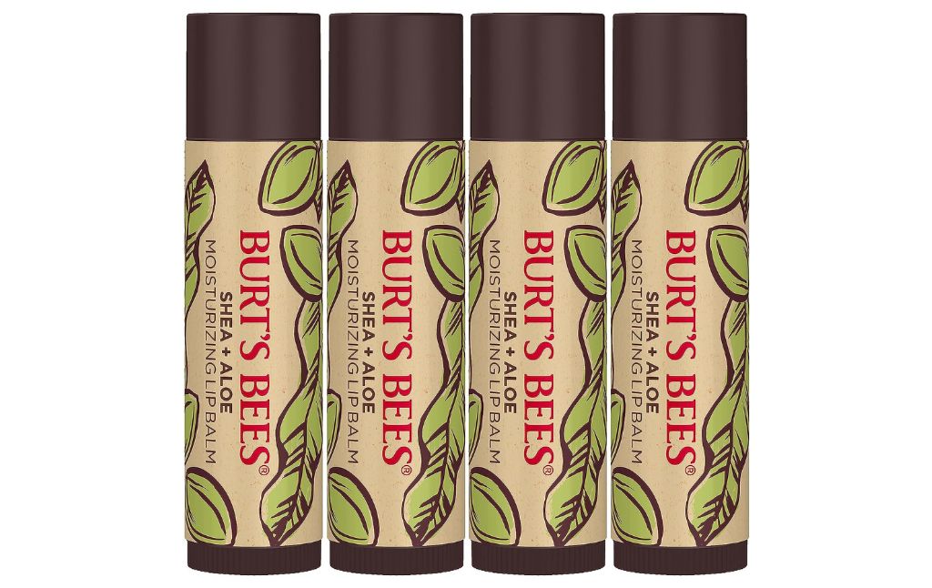 burts bees shea aloe lip balm