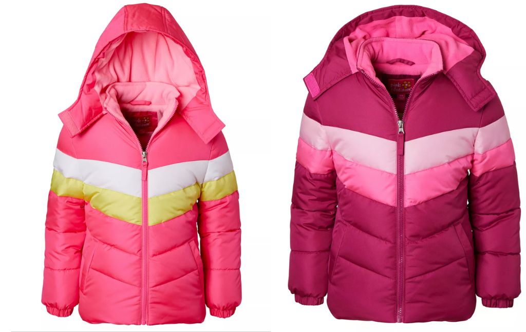 girls puffer coats