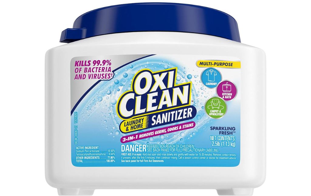 oxi clean sanitizer