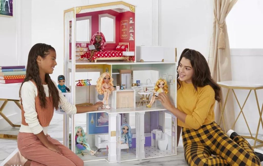 rainbow high doll house