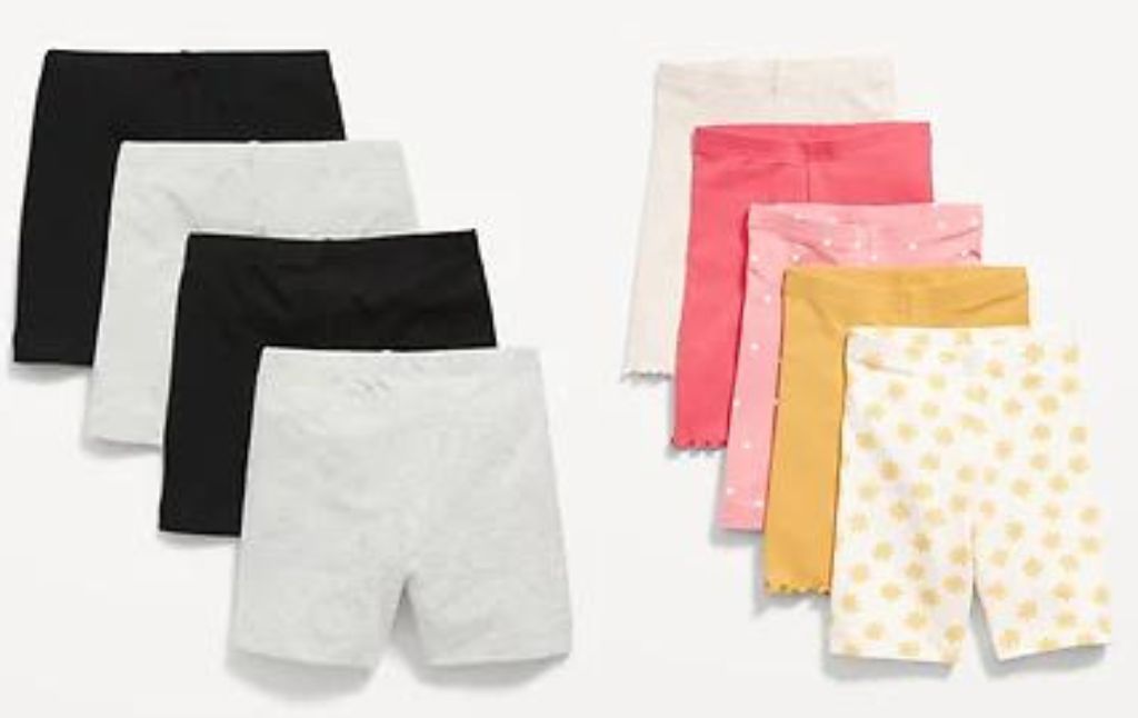 toddler girls biker shorts