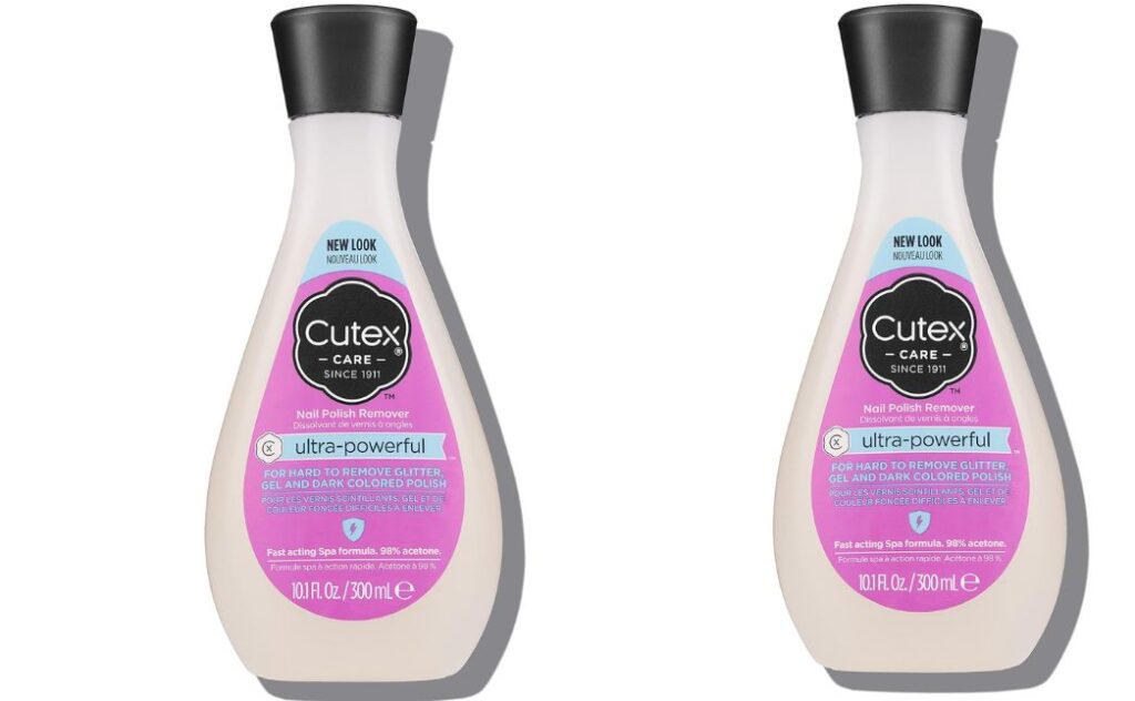 cutex nail polish remover