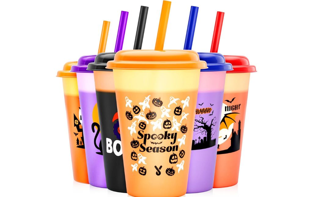 halloween color changing cups