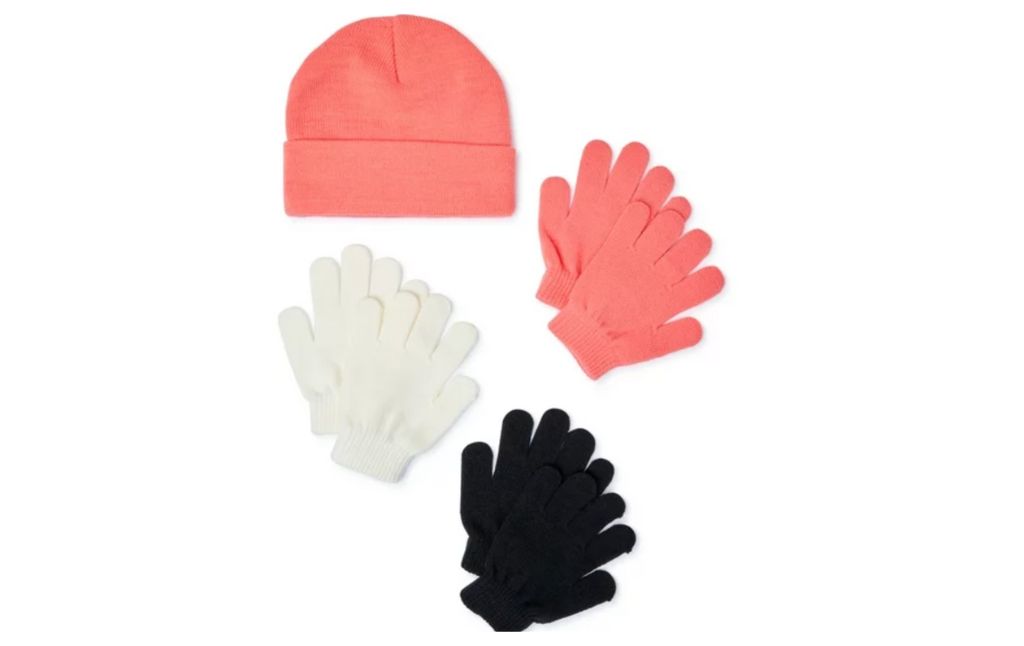 hat glove set