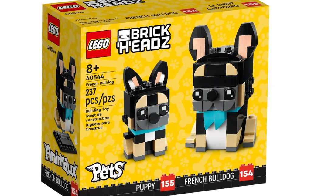 lego pets french bulldog