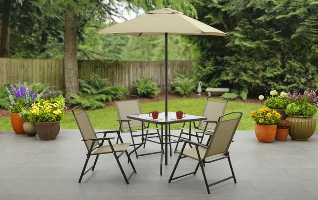 mainstays patio set