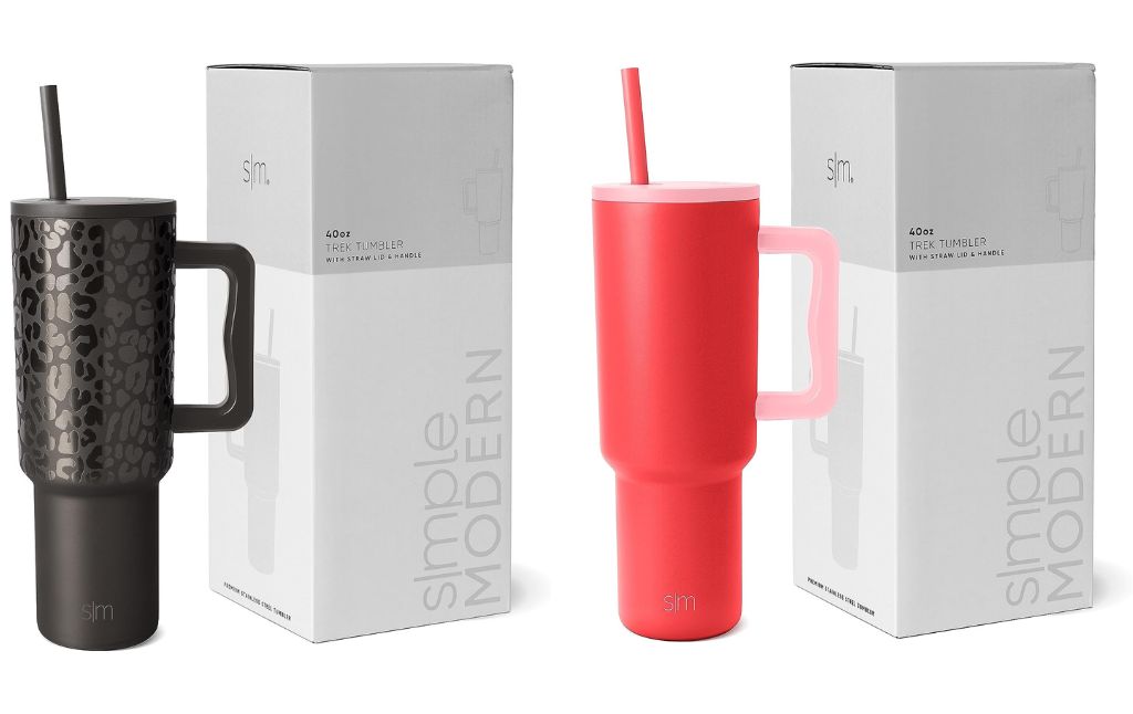 simple modern tumblers