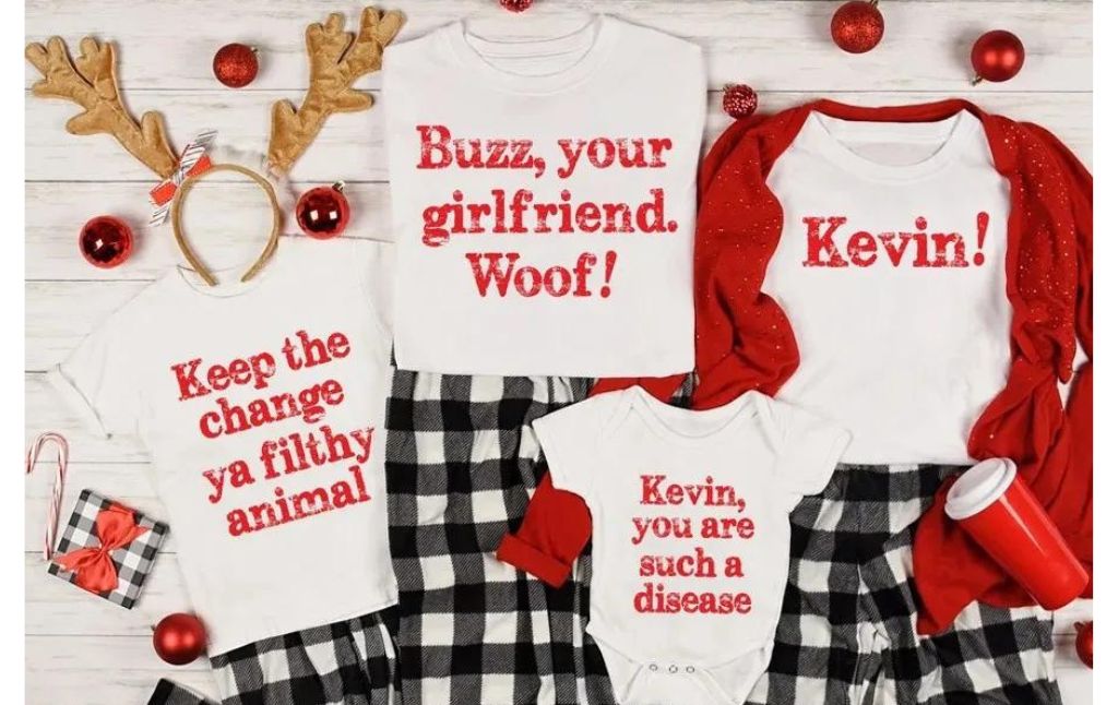 Christmas movie tees