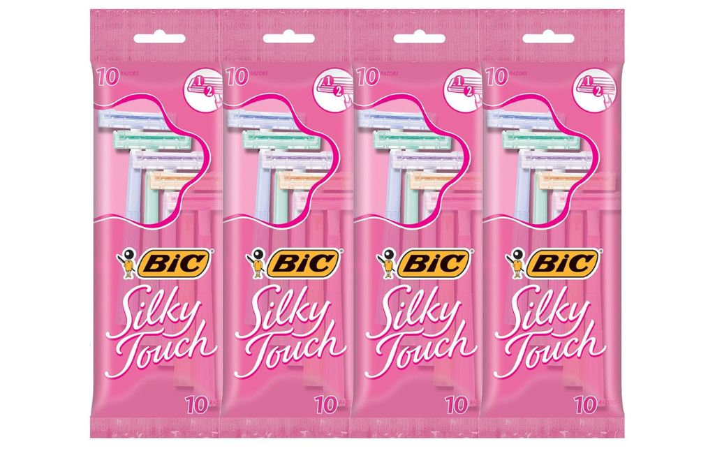 bic silky touch razors