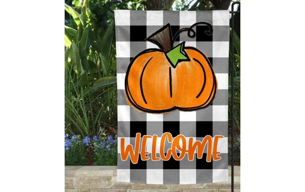 fall theme flag