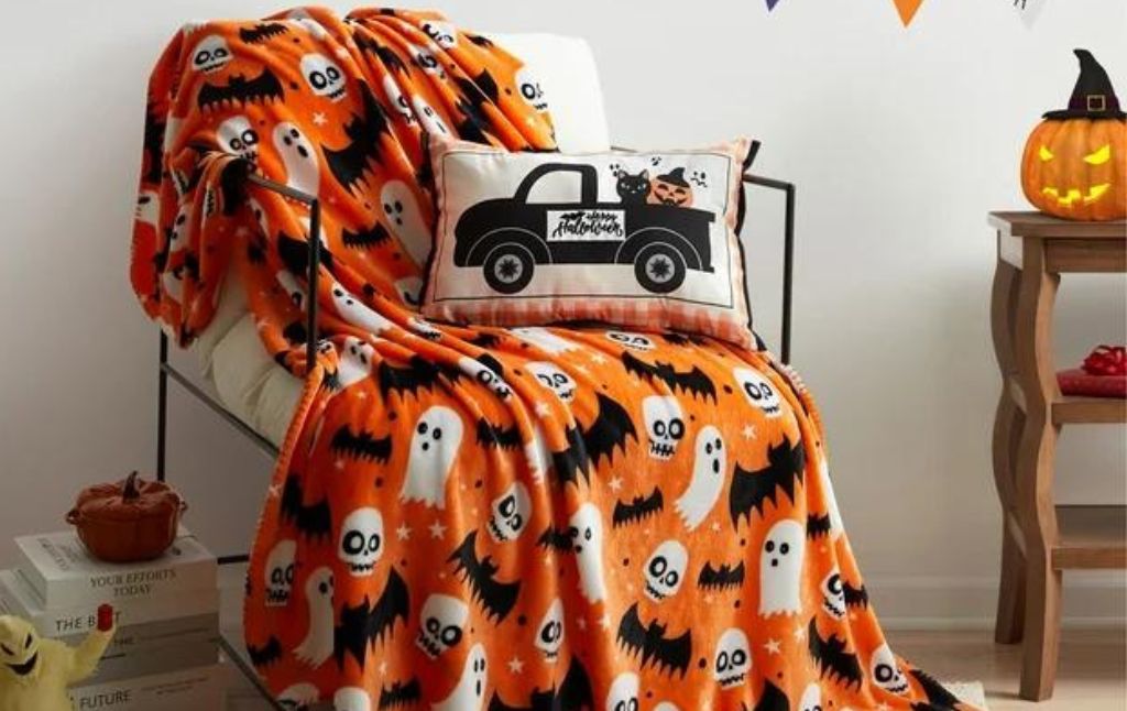 halloween theme blankets