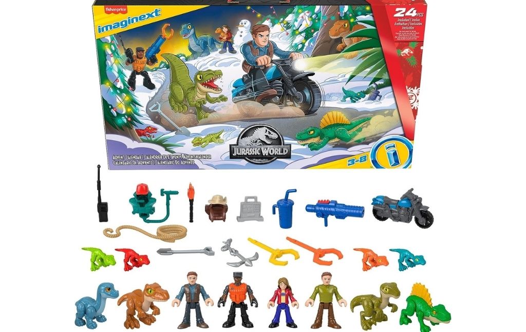 jurassic world advent calender