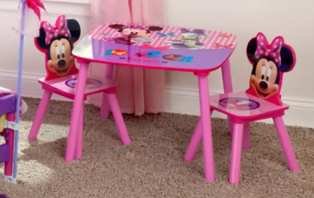 minnie mouse table