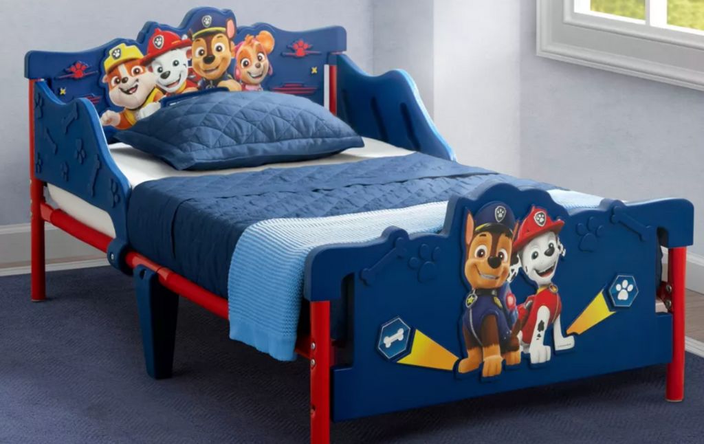 paw patrol bed