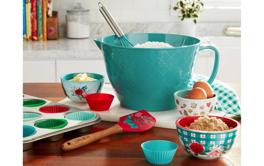 the pioneer woman mixing bowl set