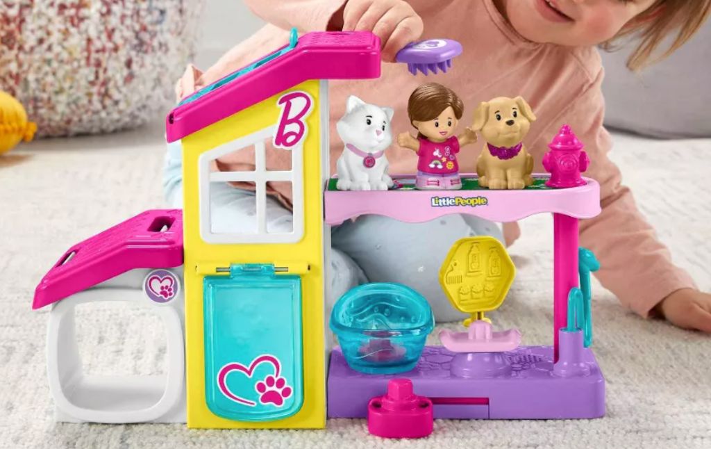 fisher price barbie pet spa