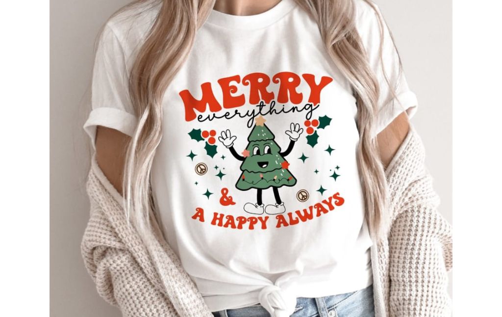 merry everything tee